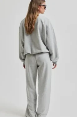 Second Female Abadell collegehousut, grey melange