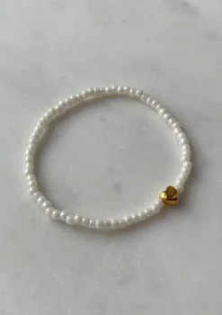 Joyem Aina rannekoru, valkoinen/kulta