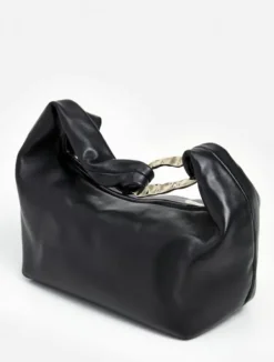 Flattered Amanda shoulder bag leather, black