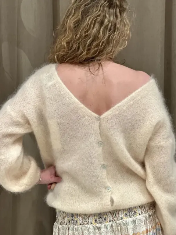 Americandreams - Cornelia mohairneuletakki, almond