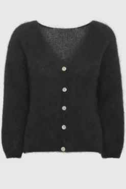 Americandreams - Cornelia mohairneuletakki, black