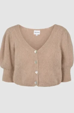 Americandreams - Manda neuletakki alpakkaa, medium brown