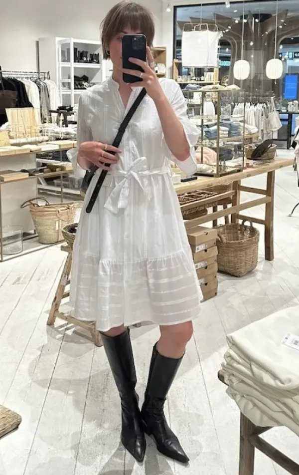 Americandreams - Mona dress, White