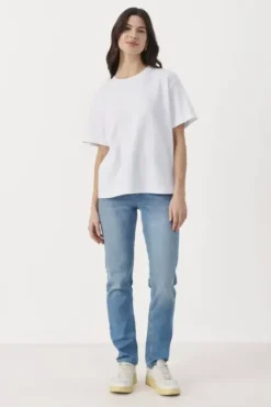 Part Two Anne t-paita, bright white