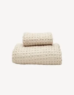 Cafe Latte Anno - Puro-pyyhe 100x150cm luonnonvalkoinen