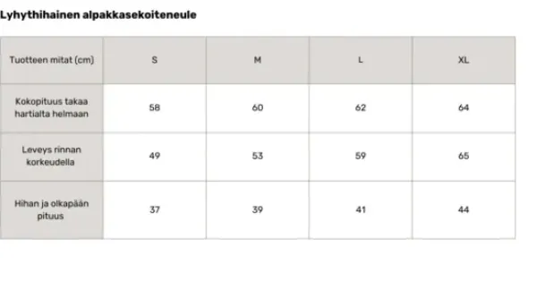 Original Story Ariel lyhythihainen neule, greige