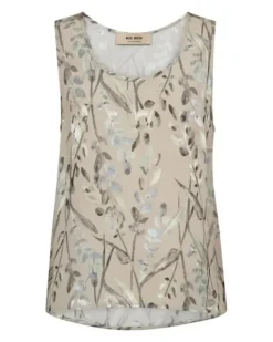 Mos Mosh Astrid Brooks toppi, feather gray