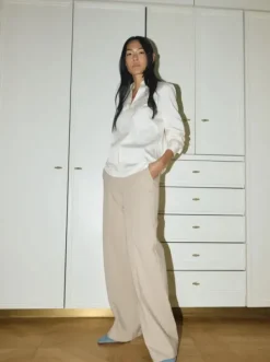 Mos Mosh Bea Vienna housut, feather gray