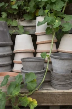 Bergs Potter - ruukku Parade RAW Grey, Ø15 cm