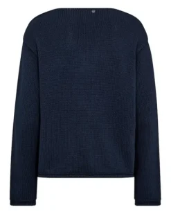 Mos Mosh Bine puuvillaneule v-kaula-aukolla, spellbound