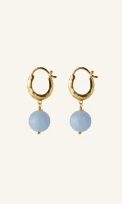 Pernille Corydon Blue Sky korvakorut, kulta