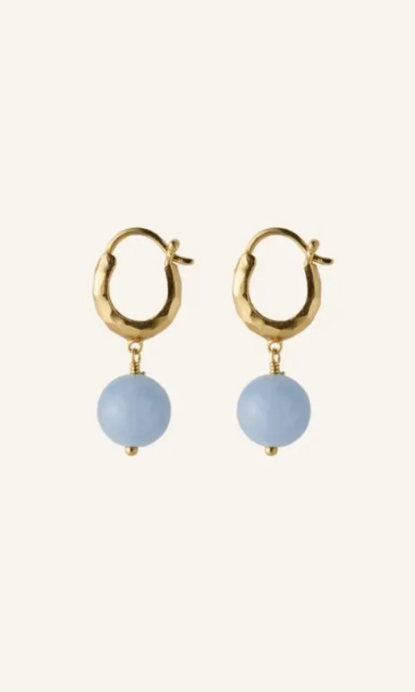 Pernille Corydon Blue Sky korvakorut, kulta