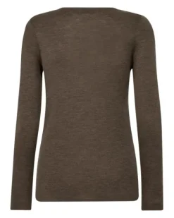 Mos Mosh Bouch pitkähih trikoopaita villaa, chocolate chip