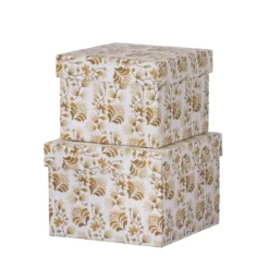 Bungalow laatikot (2-pack) S, Marigold Raspberry