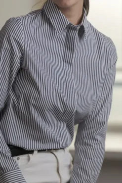 Original Story Cami kauluspaita luomupuuvillaa, dark navy