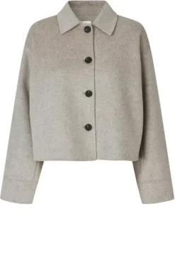 Second Female Cira Jacket, beige melange