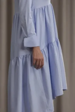 Original Story Clarette pitkähihainen mekko, light blue