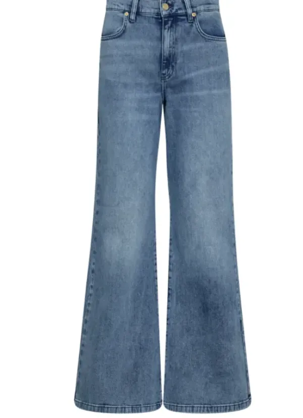 Co'couture - DoryCC Bleach Long Jeans, used denim