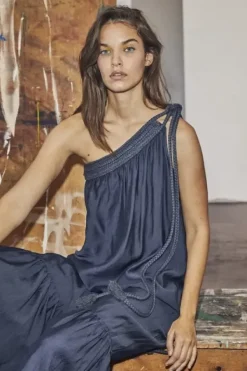 Co'couture - HeraCC Asym Dress, ink