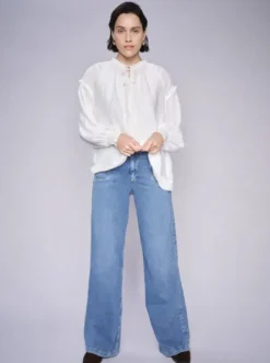 Mos Mosh Colette Lyon Jeans, mid blue long