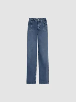 Mos Mosh Colette Lyon Jeans, mid blue long