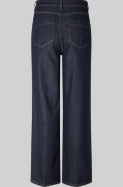 Second Female Columbus New Denim Trousers, dark blue denim