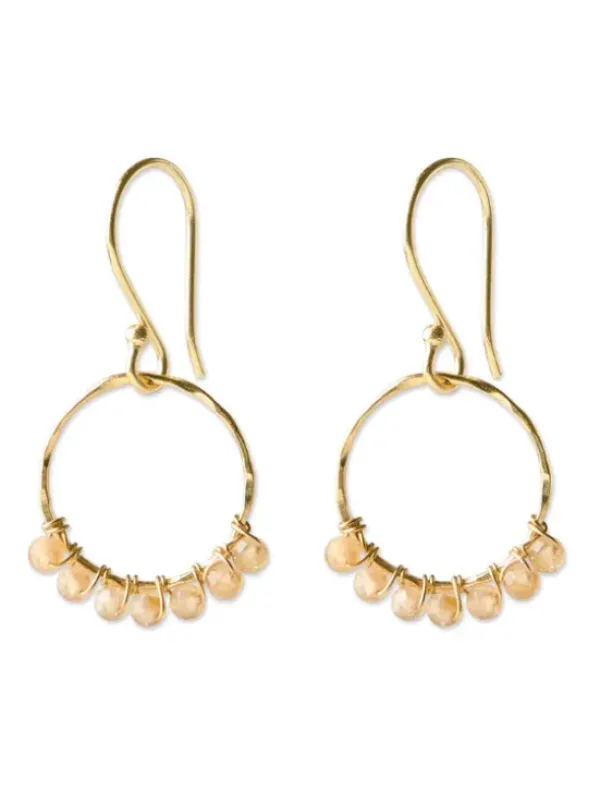 a Beautiful Story Compassion Citrine GP korvakorut