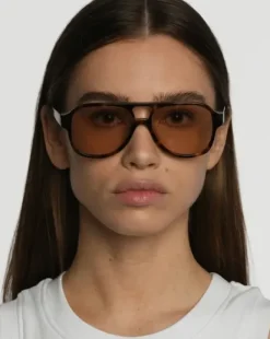 Corlin Eyewear Corlin - Gelo aurinkolasit, tortoise - cinnamon