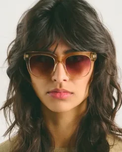 Corlin Eyewear Corlin - Monza aurinkolasit, champagne - gradual brown