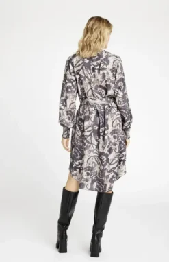 Gustav Costa knee mekko, harmaa-lilac