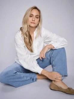 Mos Mosh Dara Vint Jeans, light blue, long