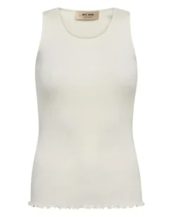 Mos Mosh Elaine silkkitoppi, ecru