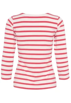 Part Two Emel t-paita, bittersweet and white stripe