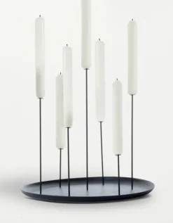 ENO studio - MULTI CANDLE PIN kynttilänjalka, musta