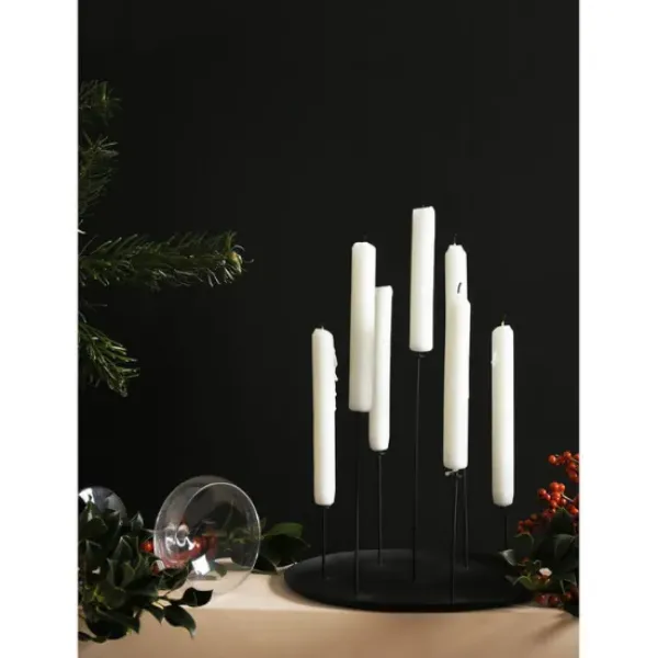 ENO studio - MULTI CANDLE PIN kynttilänjalka, musta