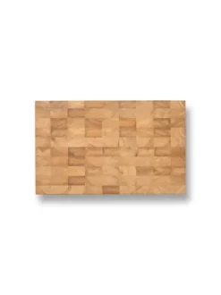 Cafe Latte Ferm Living - Chess leikkuulauta suorakaide, L