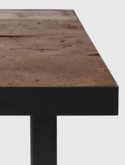 Cafe Latte Ferm Living - Flod sohvapöytä, Mocha/Black