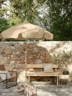 Cafe Latte Ferm Living - Lull aurinkovarjo, cashmere