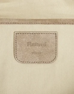 Flattered - Alva shoulder bag, suede sand