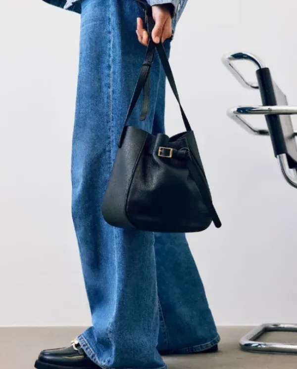 Flattered - Bo Mini Bucket käsilaukku, black