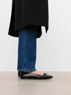 Flattered - Bodil ballerinat, black