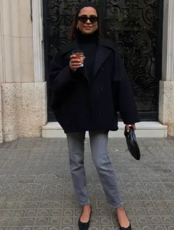 Flattered - Bodil ballerinat, black