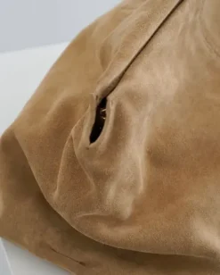 Flattered - Clay Clutch mokkanahkaa, sand