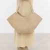 Flattered - Dilba Mini Tote Bag Suede Sand