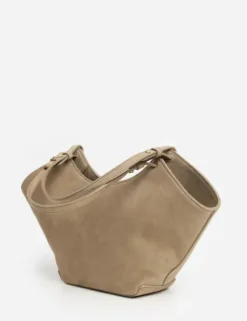 Flattered - Dilba Mini Tote Bag Suede Sand