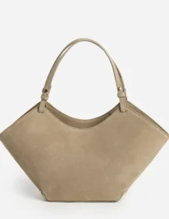 Flattered - Dilba Mini Tote Bag Suede Sand