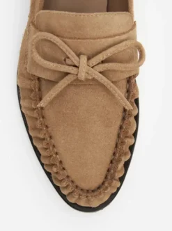 Flattered - Dylan mokkaloaferit, cognac