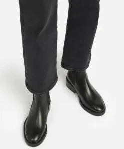 Flattered - Franca nilkkurit nahkaa, musta