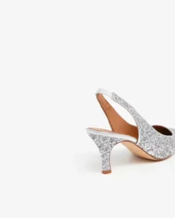 Flattered - Franchesca Glitter Textile Silver