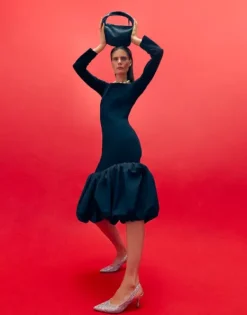 Flattered - Franchesca Glitter Textile Silver